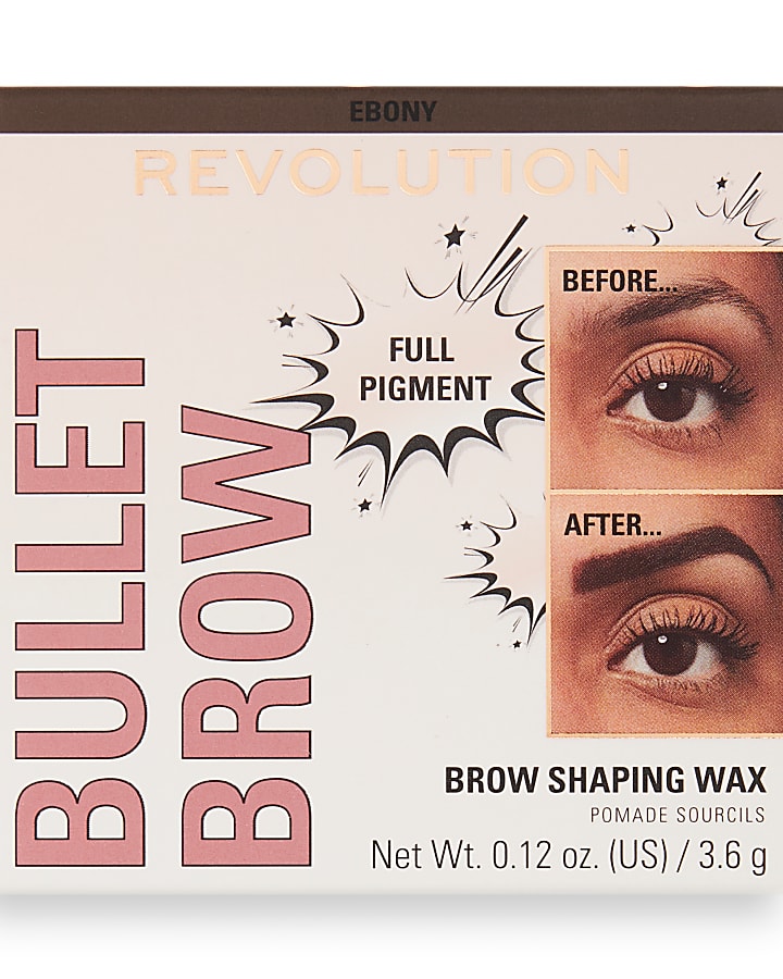 Revolution Brow Shaping Wax Ebony 3.6g