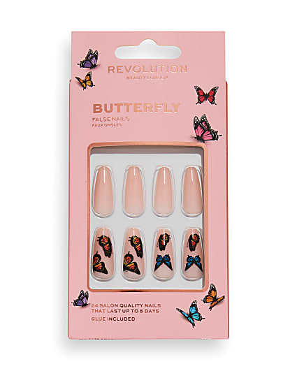 Revolution Flawless False Nails, Butterfly