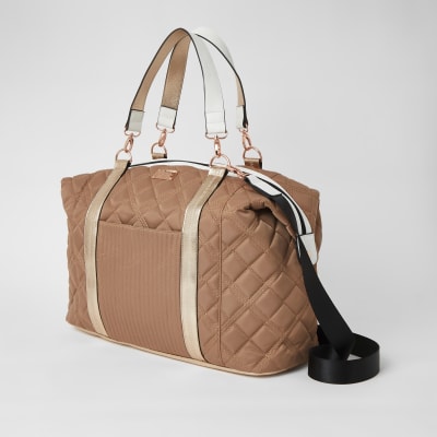 river island rose gold bag