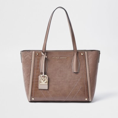 Rue Saint Dominique pink shopper bag River Island