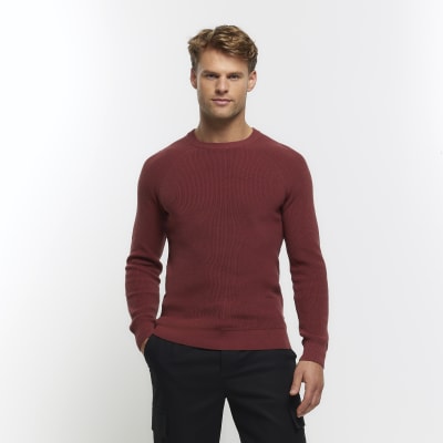 Mens rust outlet jumper