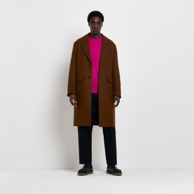 rust wool coat