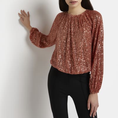 river island sequin