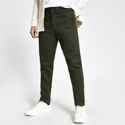 skinny tapered trousers