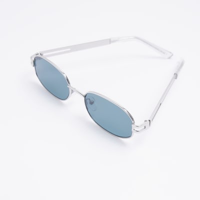 Silver 90s round sunglasses