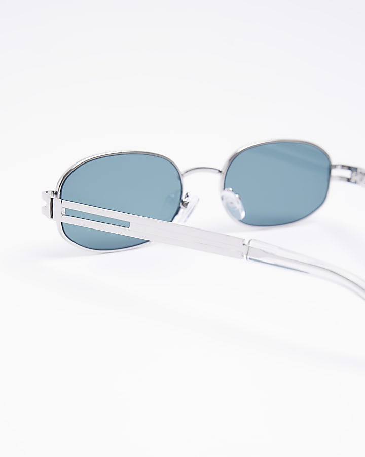 Silver 90s round sunglasses