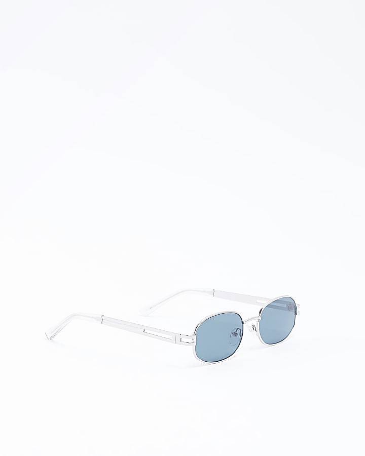 Silver 90s round sunglasses