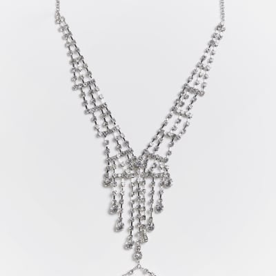 Silver body jewellery