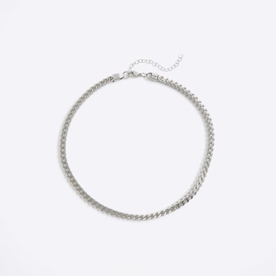 Silver Chunky Chain Necklace