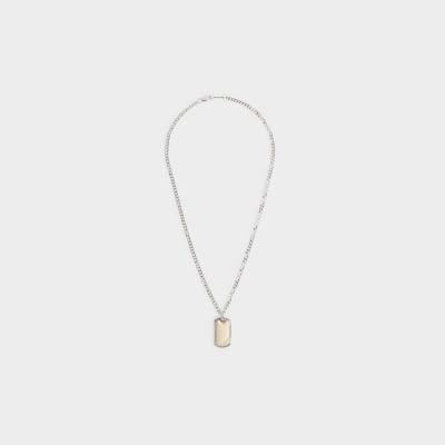 River island mens necklace clearance