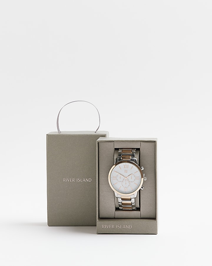 Silver colour RI watch with giftbox