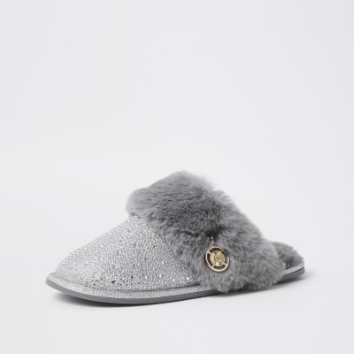 river island ladies slippers