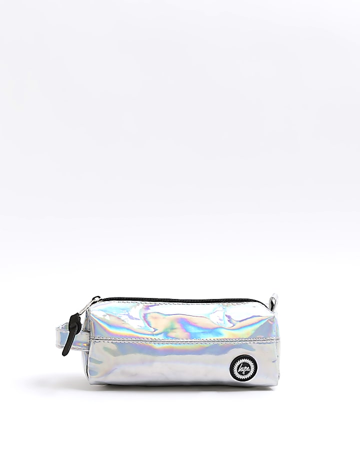 Silver hype holographic lunchbox