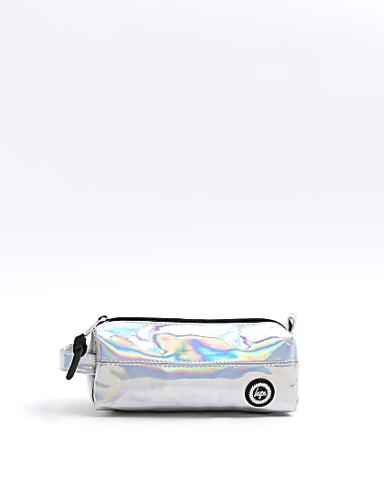 Silver hype holographic lunchbox