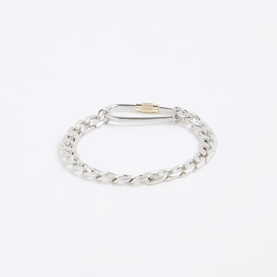 Silver Multi Mixed Metal Bracelet