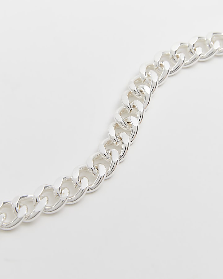 Silver plated chain Necklace