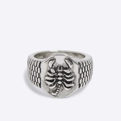 Silver Scorpion Ring