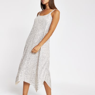 river island sequin dress