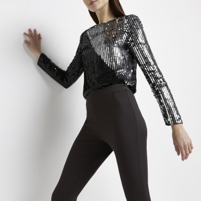 sequin top river island