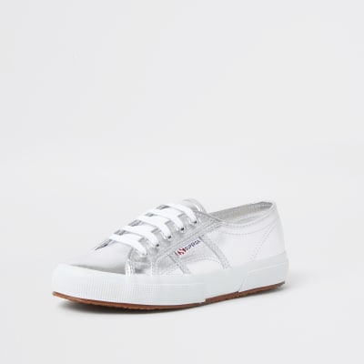 superga classic silver