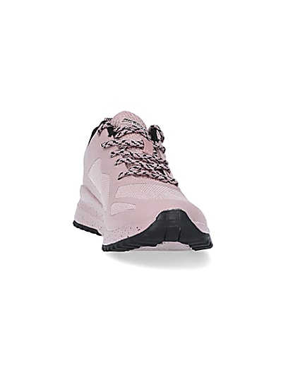360 degree animation of product Skechers pink bobs sport squad 3 trainers frame-20