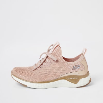 skechers pink trainers