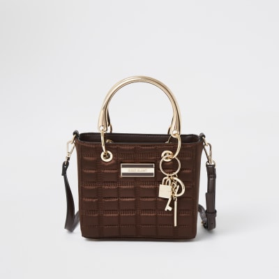 boxy tote handbag