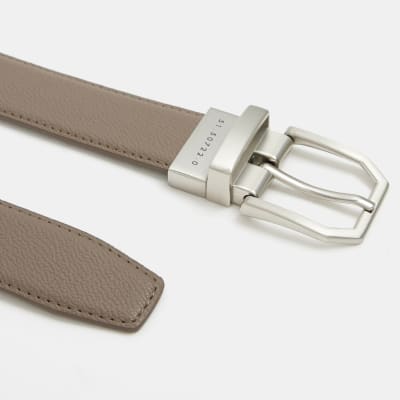 Stone Buckle reversible Belt River Island