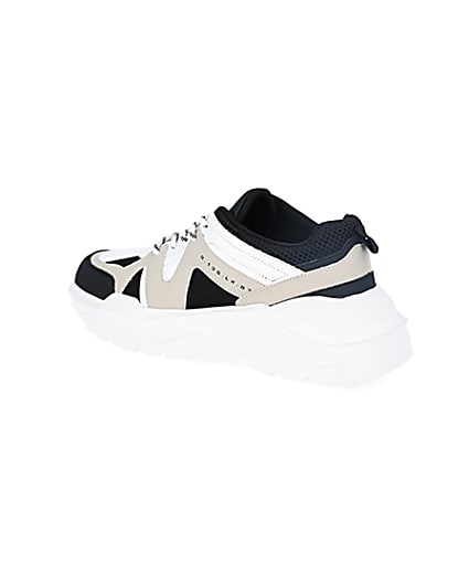 360 degree animation of product Stone caged chunky trainers frame-5