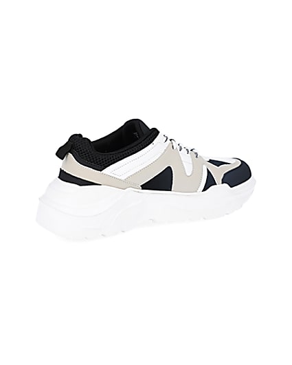 360 degree animation of product Stone caged chunky trainers frame-13