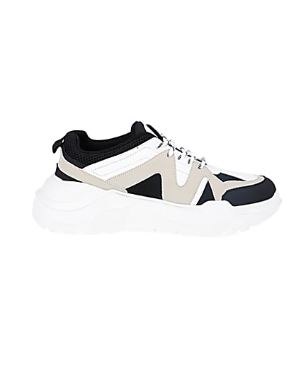 360 degree animation of product Stone caged chunky trainers frame-15