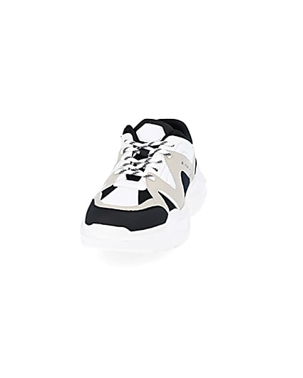 360 degree animation of product Stone caged chunky trainers frame-22