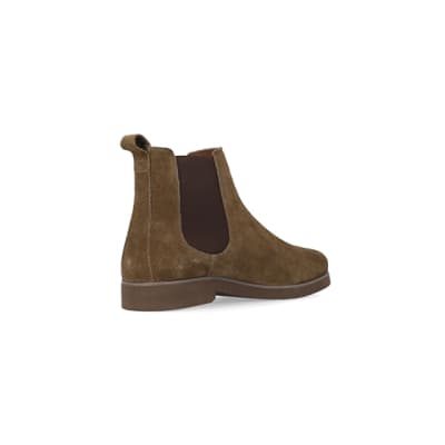 stone chelsea boots womens