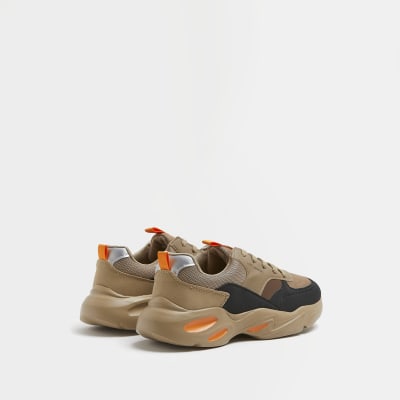 stone chunky trainers