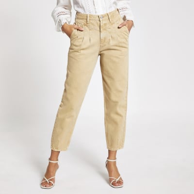 river island khaki jeans