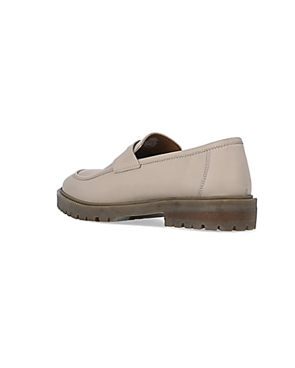 360 degree animation of product Stone Leather Loafers frame-6