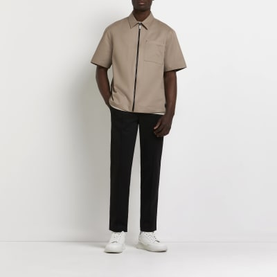 regular fit shacket