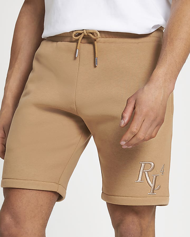 Stone RI4 slim fit shorts