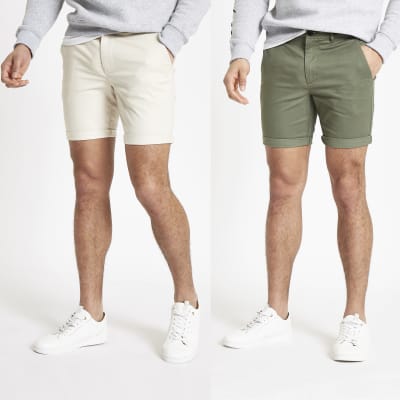 stone chino shorts