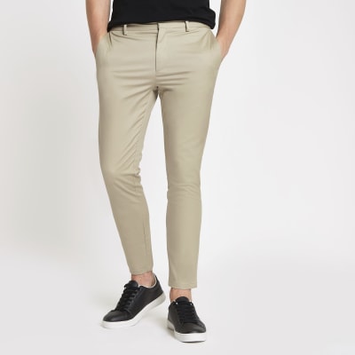 stone slim fit chinos
