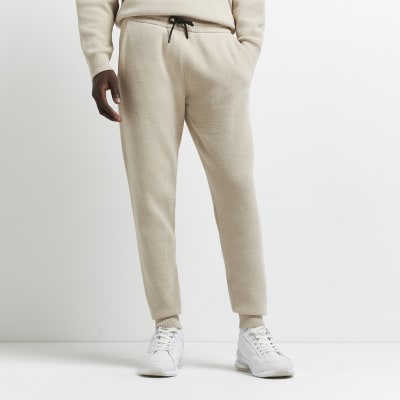 khaki stone island joggers