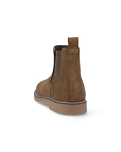 360 degree animation of product Stone suede Chelsea boots frame-8