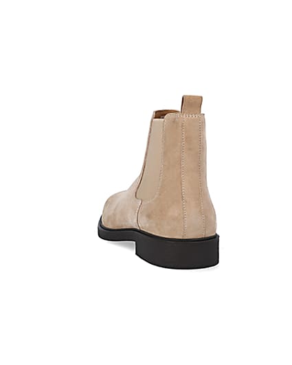 360 degree animation of product Stone suede chelsea boots frame-8