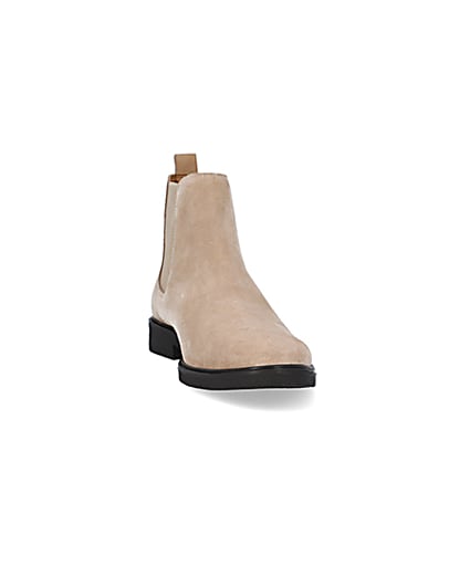 360 degree animation of product Stone suede chelsea boots frame-20