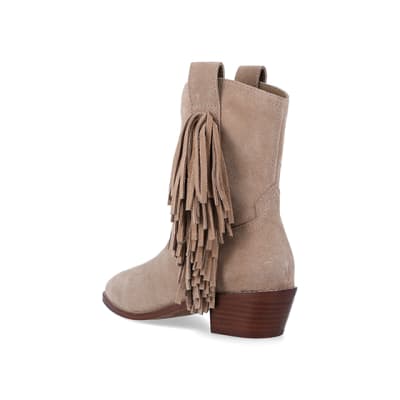 Cowgirl boots sales with fringes