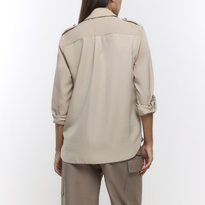 Stone utility shirt