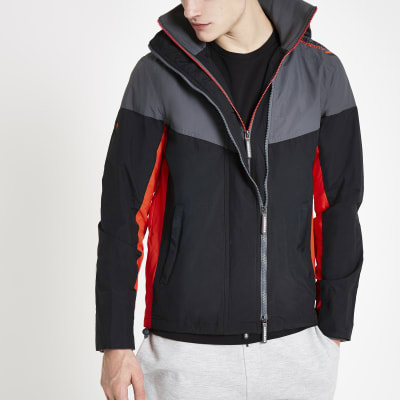 hooded zip up jacket