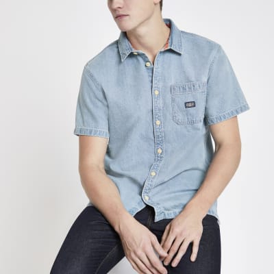 superdry jeans shirt