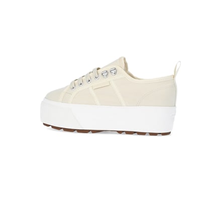 Superga hot sale satin beige