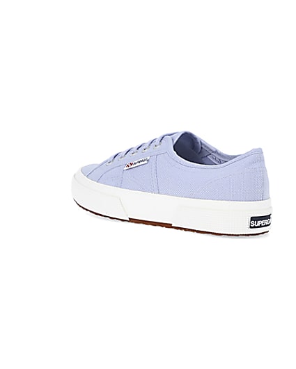 360 degree animation of product Superga blue cotu classic trainers frame-6
